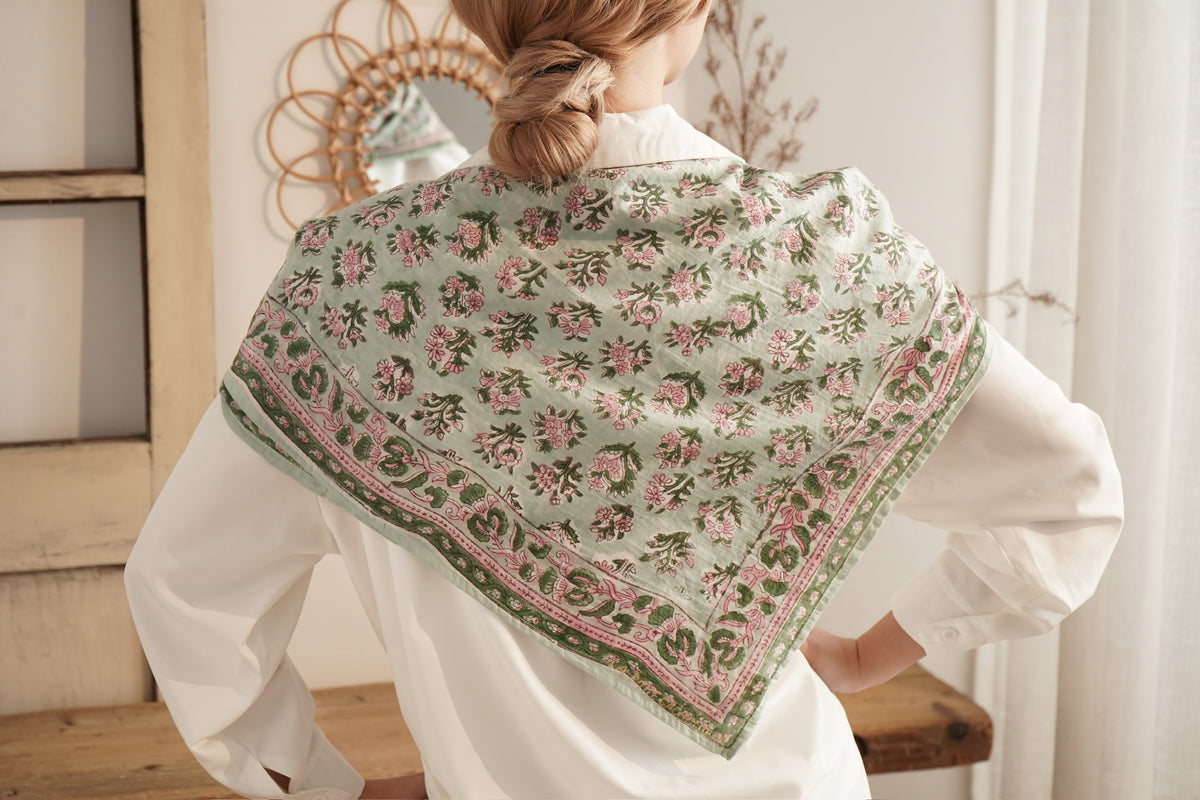 Foulard Voile de Coton LPC023