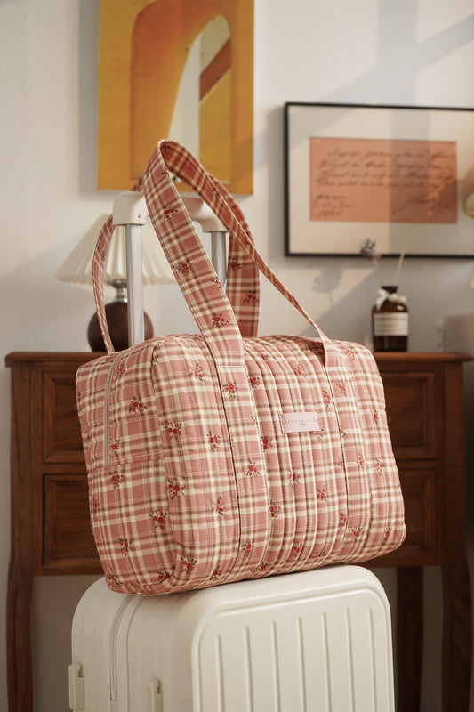 Sac Week-End - Matelassé Pivoine