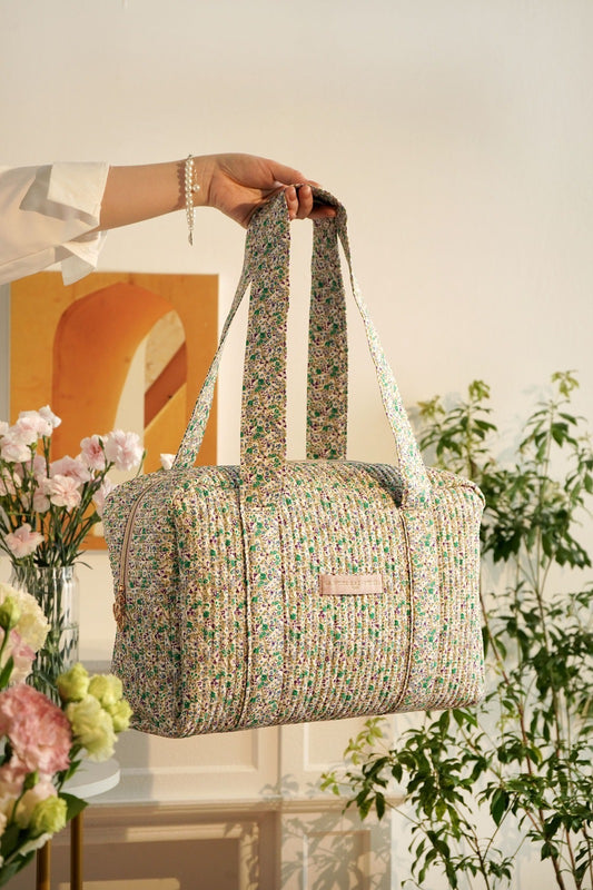 Sac Week-End - Matelassé Lilas