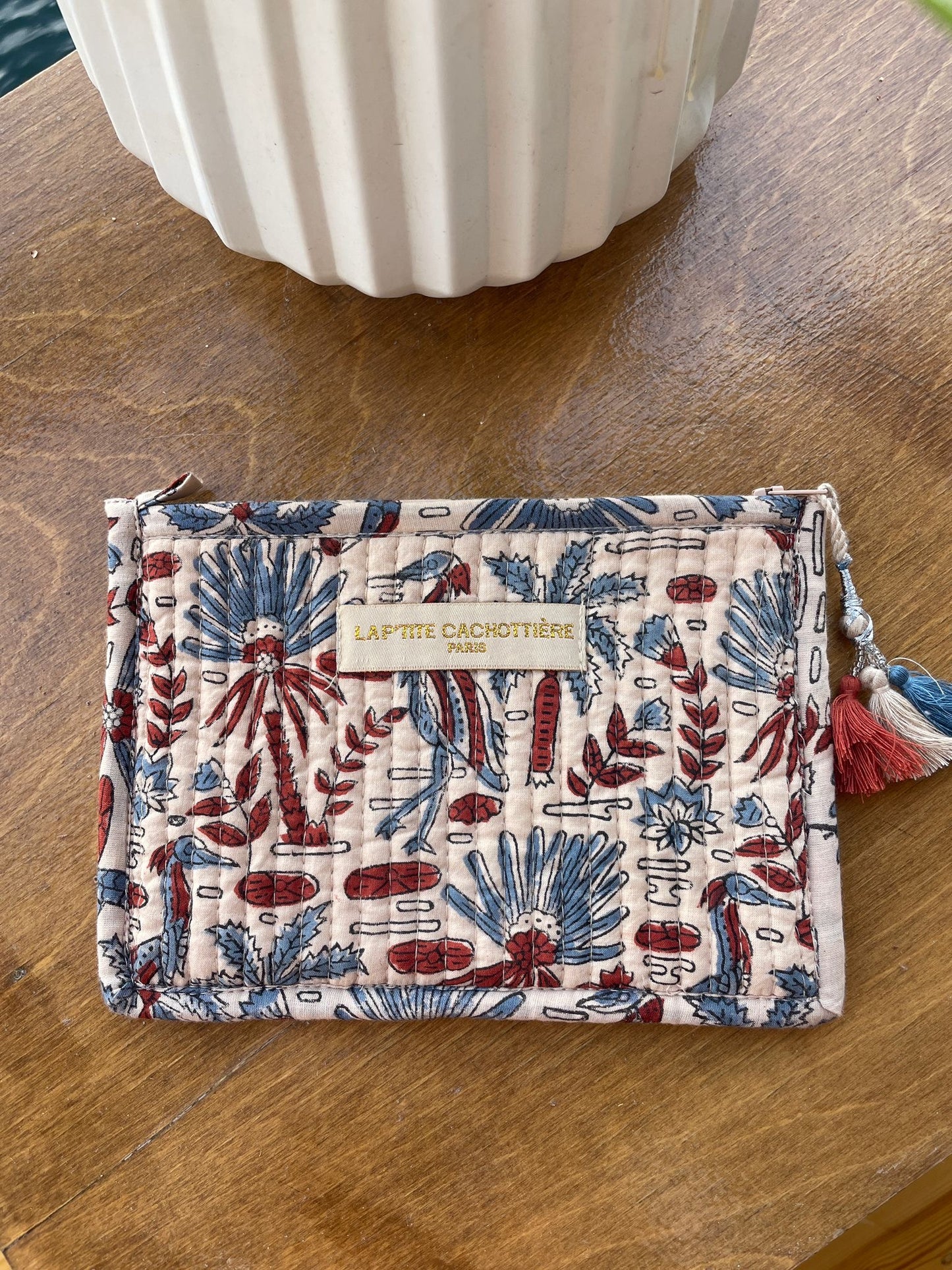 Pochette Plate Block Print 001