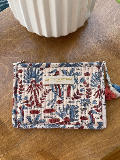 Pochette Plate Block Print 001