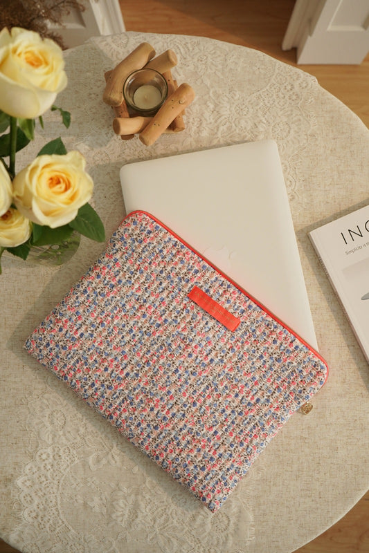 Housse 13/14" - Imprimé confettis floraux