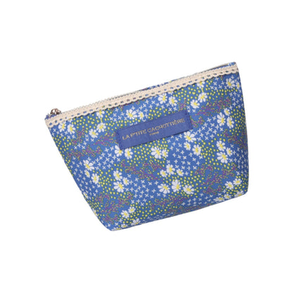 Pochette à frange - Imprimé harmonie végétale