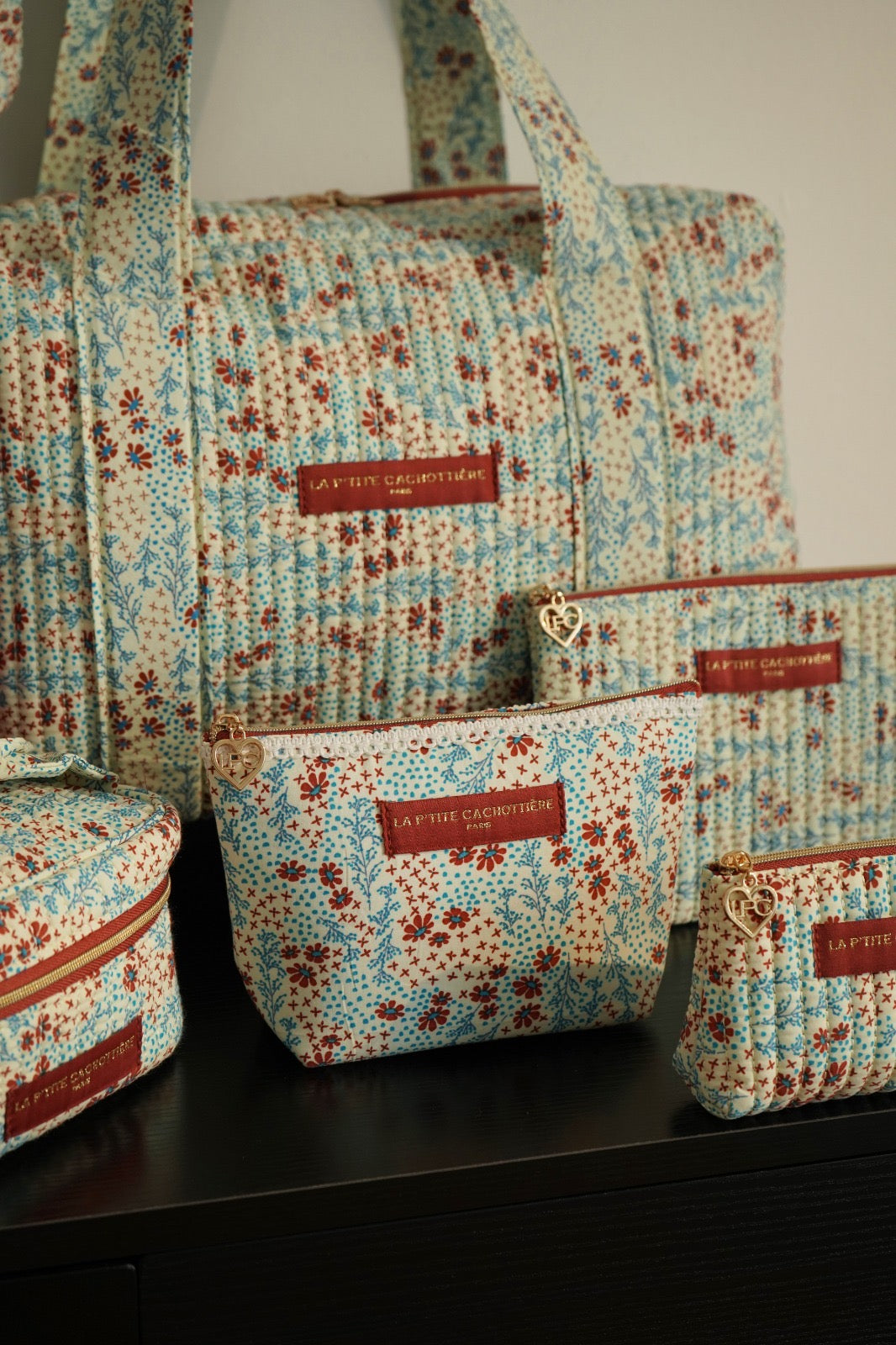 Pochette à frange - Imprimé brume de printemps