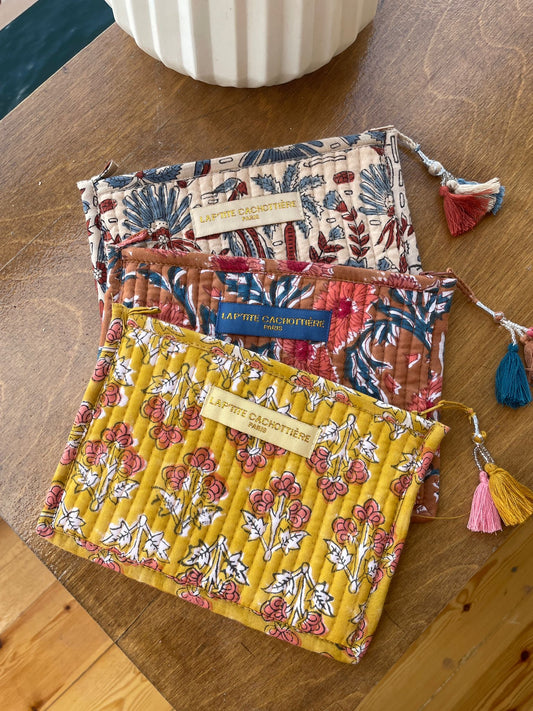 Pochette Plate Block Print 001