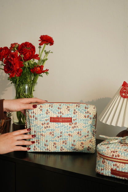 Jaipur L - Imprimé brume de printemps