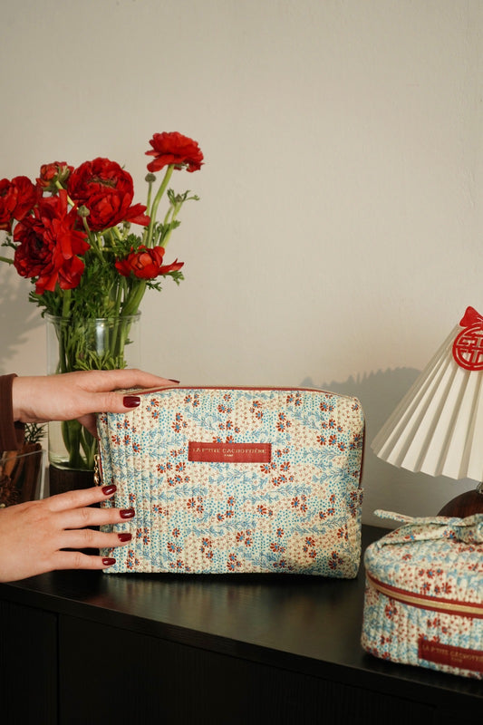 Jaipur L - Imprimé brume de printemps